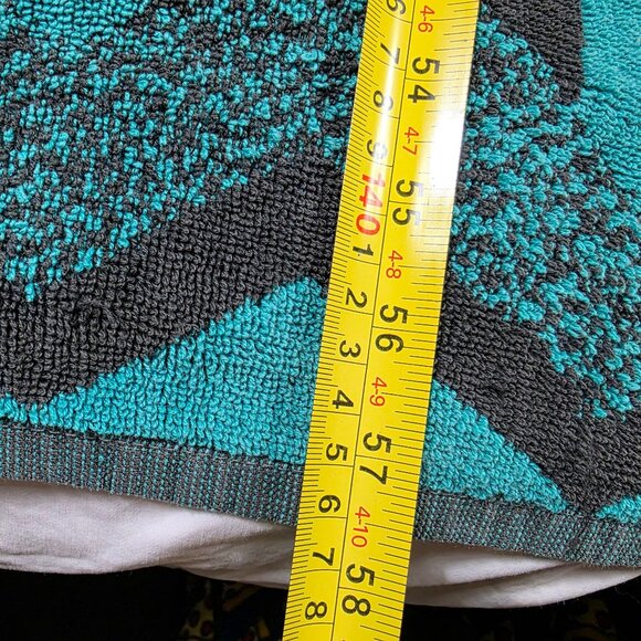 Royal Terry International Cotton Multi Color Bath Towel Abstract Patchwork - Picture 8 of 10